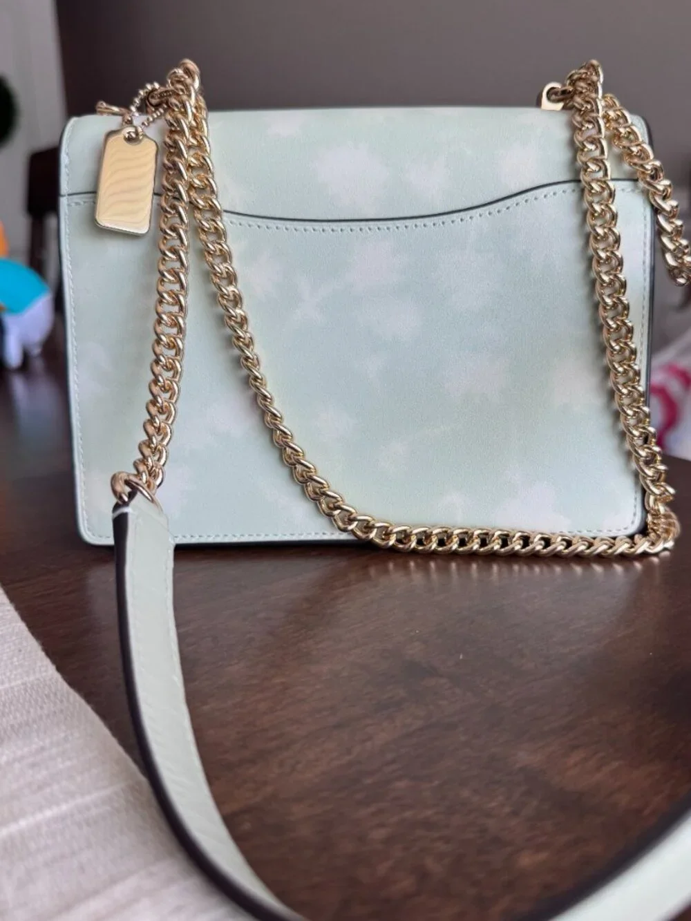 Coach Mini Klare Crossbody Bag with Floral Print | Like New